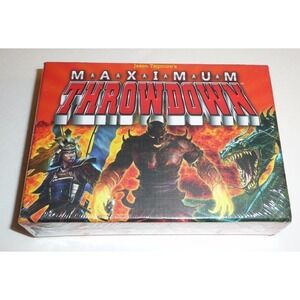 Maximum Throwdown Battle Card Game by Jason Tagmire & AEG #5351 New Sealed